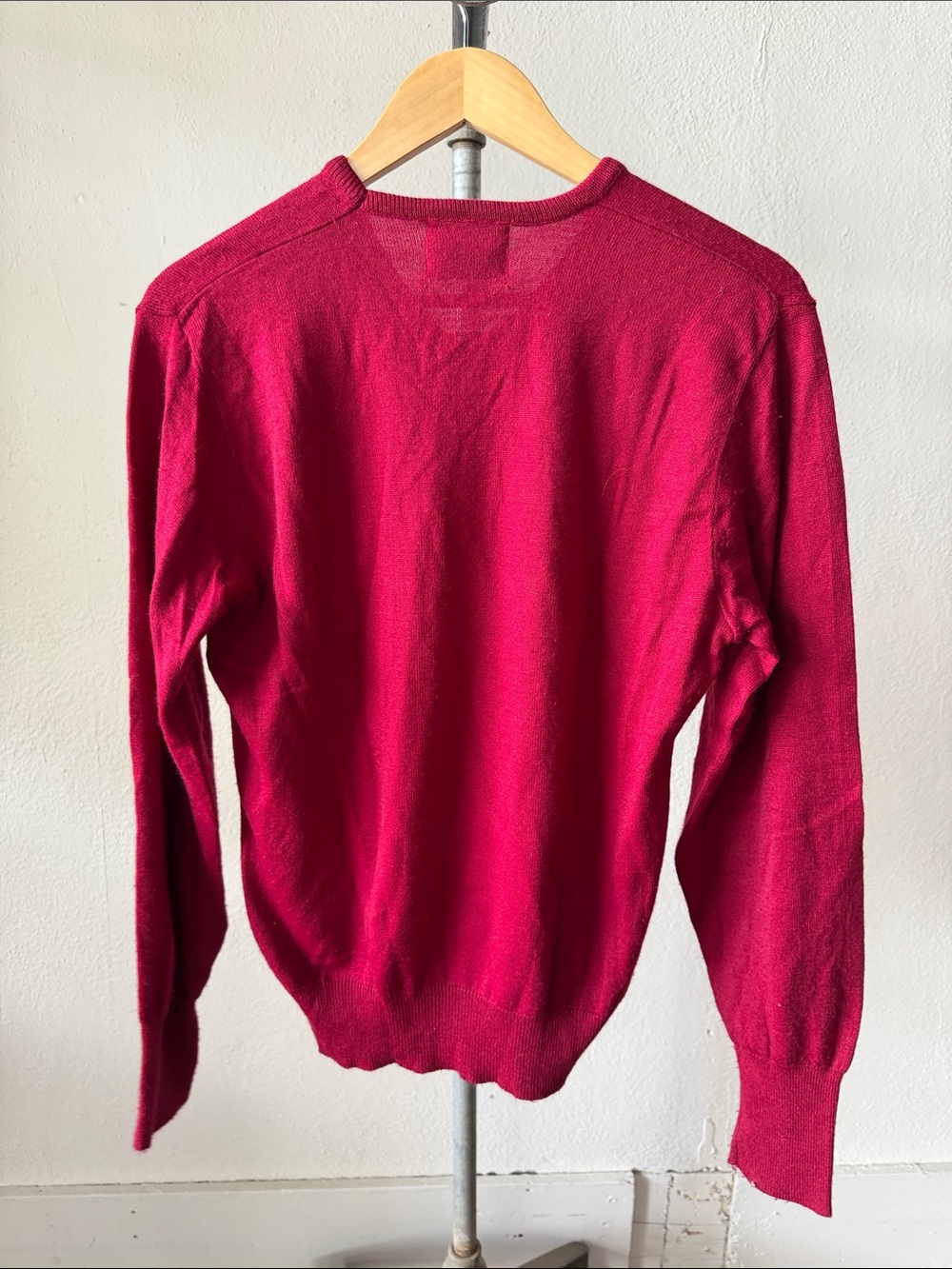 Vintage 1950s Rugby Sportswear V neck Sweater - Picture 3 of 3